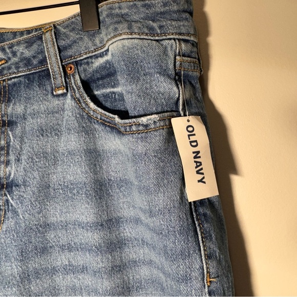 Old Navy High-Waisted OG Straight Ankle Jeans Size 14 Petite NWT Brand New - Picture 5 of 8